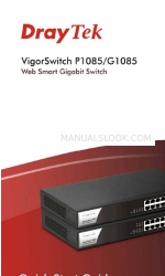 Draytek VigorSwitch P1085 Manual de início rápido