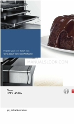 Bosch HBF114BR0Y Instruction Manual