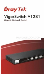 Draytek VigorSwitch V1281 Посібник із швидкого старту