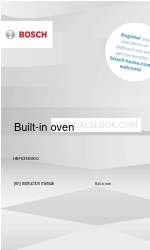 Bosch HBF533EM0Q Руководство по эксплуатации
