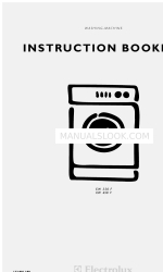 Electrolux EW 550 F Talimat Kitapçığı