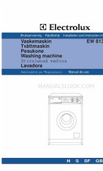 Electrolux EW 813 F Руководство по установке и эксплуатации