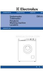 Electrolux EW 813 F Буклет с инструкциями