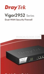 Draytek Vigor2952 Series Посібник із швидкого старту