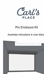 Carl's Place Pro Enclosure Kit Instrucciones de montaje y manual de usuario