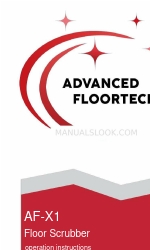 ADVANCED FLOORTECH AF-X1 Instrukcja obsługi