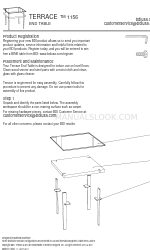 BDI TERRACE 1156 END TABLE Manual