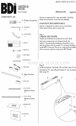 BDI Vertica 8556 Instrukcja montażu