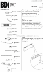 BDI 8559 Instruções de montagem