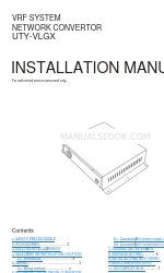 AirStage UTY-VLGX Manuale di installazione