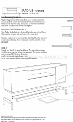 BDI RADIUS 8839 Instrucciones de montaje