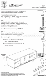 BDI ARENA 9970 Manuel d'instructions de montage