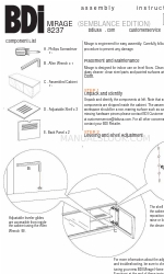 BDI Mirage 8237 Instructions de montage