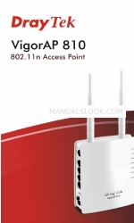 Draytek VigorAP 810 Manual de início rápido