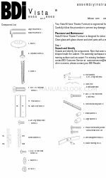 BDI Vista 9960 Instructions de montage