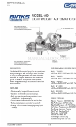 Carlisle BINKS 460 Manual de servicio