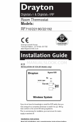 Drayton 22190 Посібник з інсталяції