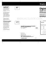 Drayton Digistat 1 Інструкція з монтажу та експлуатації