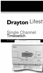 Drayton Lifestyle 설치 및 사용자 지침 매뉴얼