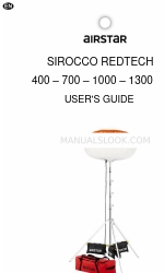 Airstar SIROCCO REDTECH 1000 Manual del usuario