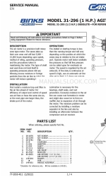 Carlisle Fluid Technologies BINKS 31-296 Manual de servicio