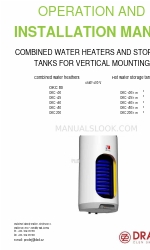 Drazice OKC 200 NTRR / BP Manual de funcionamiento e instalación