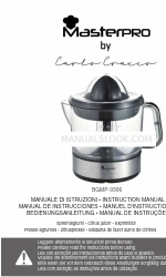 Carlo Cracco MasterPro BGMP-9306 Instruction Manual