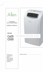 Alen C535 Benutzerhandbuch