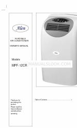 Alen MPF-12CR Benutzerhandbuch