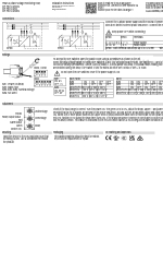 CARLO GAVAZZI D/P PB01CM48/N Instrukcje instalacji