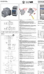 CARLO GAVAZZI DTA71 インストールと操作