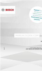 Bosch VBC011BR0M User Manual And Installation Instructions