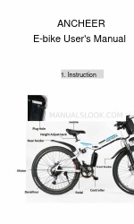 Ancheer E-bike Manuel de l'utilisateur