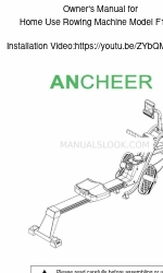 Ancheer F103A 소유자 매뉴얼