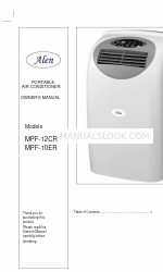 Alen MPF-10ER Kullanıcı El Kitabı