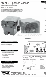 Anchor AN-MINIU1 Scheda tecnica