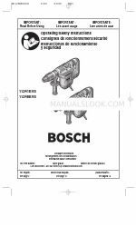 Bosch 11241EVS Kullanım/Güvenlik Talimatları Kılavuzu