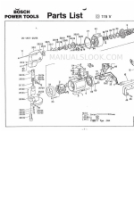 Bosch 1508 Lista de peças