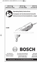 Bosch 1529B Kullanım/Güvenlik Talimatları Kılavuzu