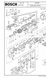 Bosch 1581AVS Список деталей