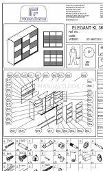 Forma Ideale ELEGANT KL 3K H225 Instruksi Perakitan