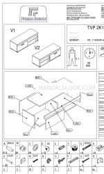Forma Ideale TVP 2K1V Інструкція по збірці