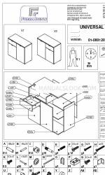 Forma Ideale UNIVERSAL 2K1F Montaj Talimatı