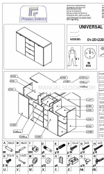 Forma Ideale UNIVERSAL 3K4F Інструкція по збірці