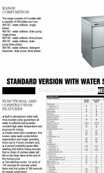 Electrolux 400148 Spezifikationsblatt