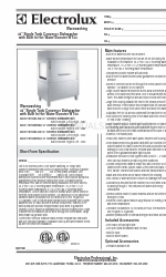 Electrolux 534073 Spezifikationsblatt