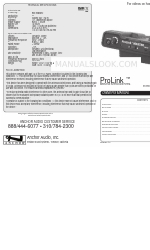 Anchor ProLink BP-9000 Owner's Manual