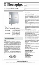 Electrolux 534074 Specification Sheet