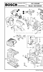 Bosch 52318B Liste des pièces