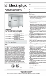 Electrolux 534093 Specification Sheet